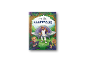 Kinderbuchcover „SHAPPULUS“ mit Alien, UFO und zwei Kindern.