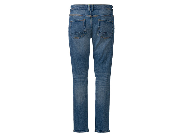 Gehe zu Vollbildansicht: LIVERGY® Herren Jeans, Tapered Fit, mit normaler Leibhöhe - Bild 3