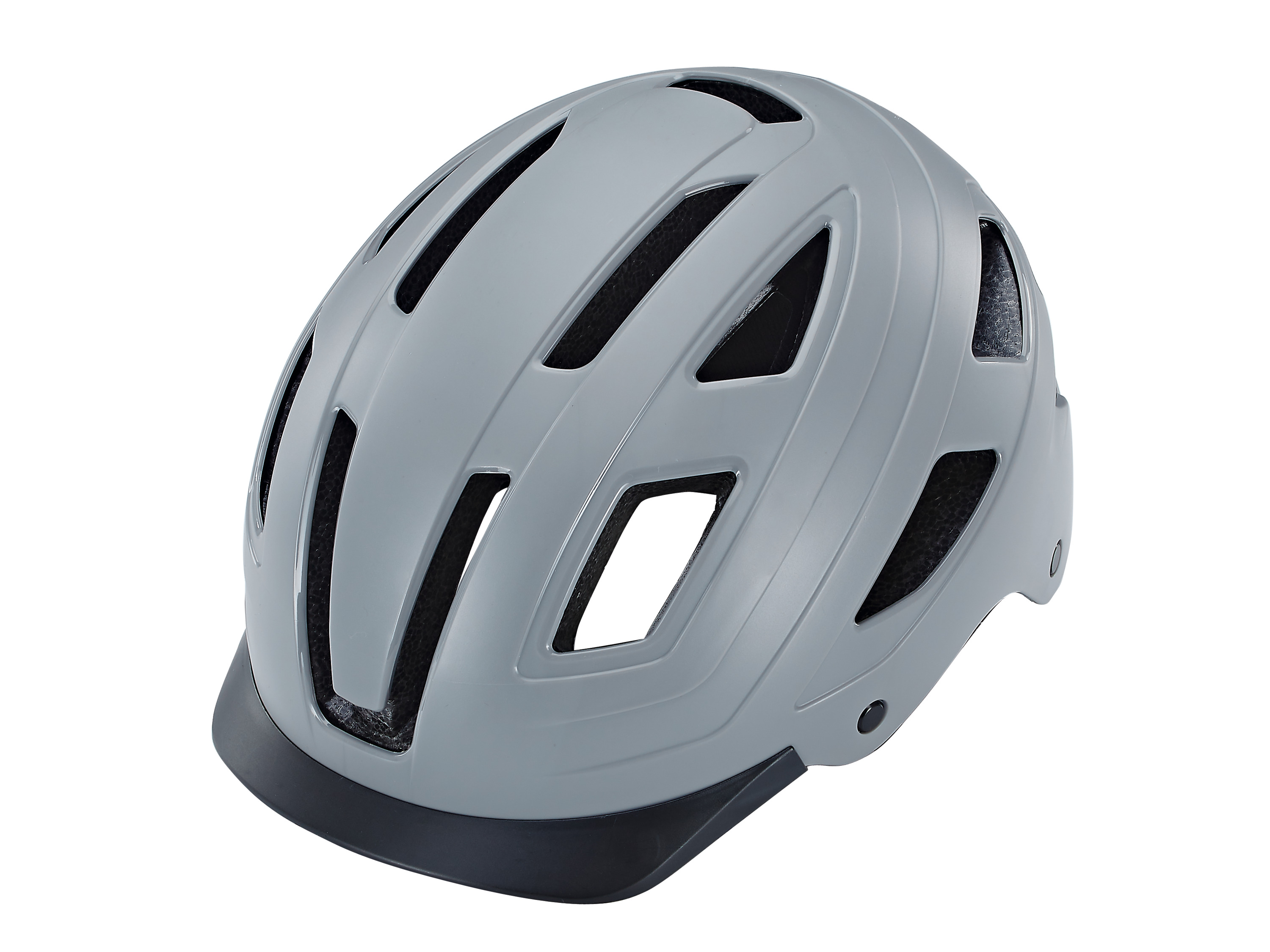 PROPHETE Eco Urban Fahrradhelm (Grau, 55-58)