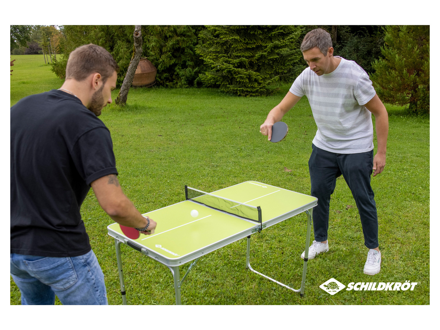 Best Choice Products Tischtennistisch Faltbar – 1,8 X 0,9 M, Aluminiumrahmen, Inkl. Netz, Paddel, Bälle & Tasche