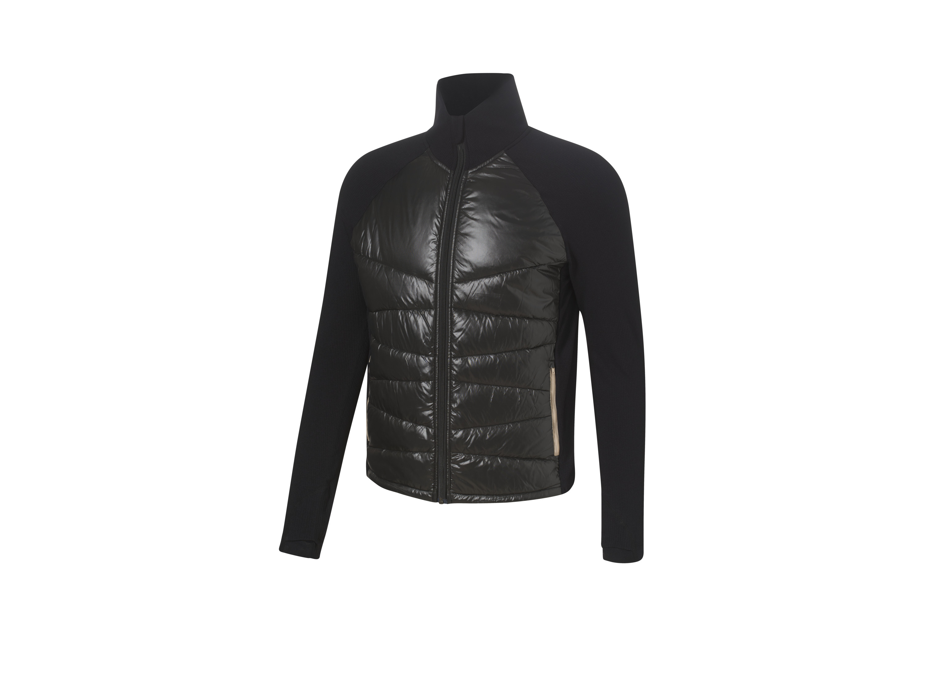 CRIVIT Herren Jacke wattiert (Schwarz, XL(56/58)) | 04052916112540