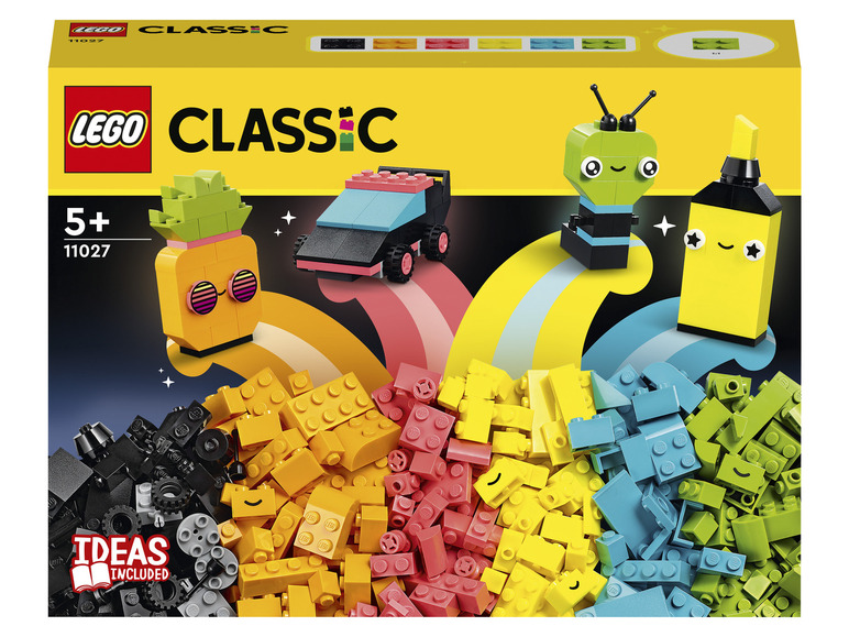 LEGO® Classic 11027 »Neon Kreativ-Bauset« | Konstruktionsspielzeug