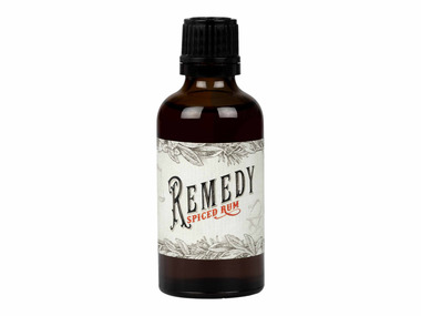 Remedy - 50ml Miniaturflasche Remedy Spiced Rum (Rum-Basis) 41,5% Vol  