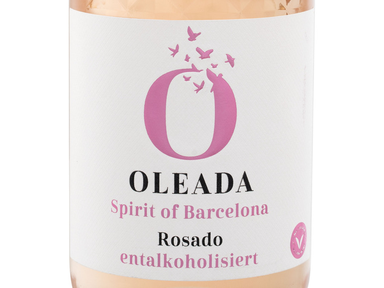 Gehe zu Vollbildansicht: Oleada Spirit of Barcelona Tempranillo Rosado, alkoholfreier Wein - Bild 2