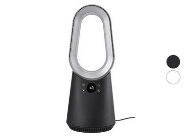SILVERCREST® Mini-Ventilator SRV 24 A1, rotorlos, mit LED-Display