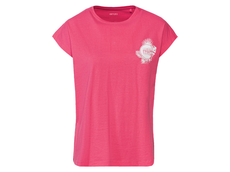 Gehe zu Vollbildansicht: esmara® Damen T-Shirt, aus reiner Baumwolle - Bild 6