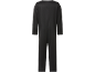 Schwarzer langärmeliger Overall, Rückansicht