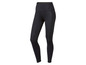 Schwarze Leggings zum Sport.