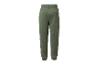 Grüne Jogginghose mit Gesäßtasche und Nahtdetails.