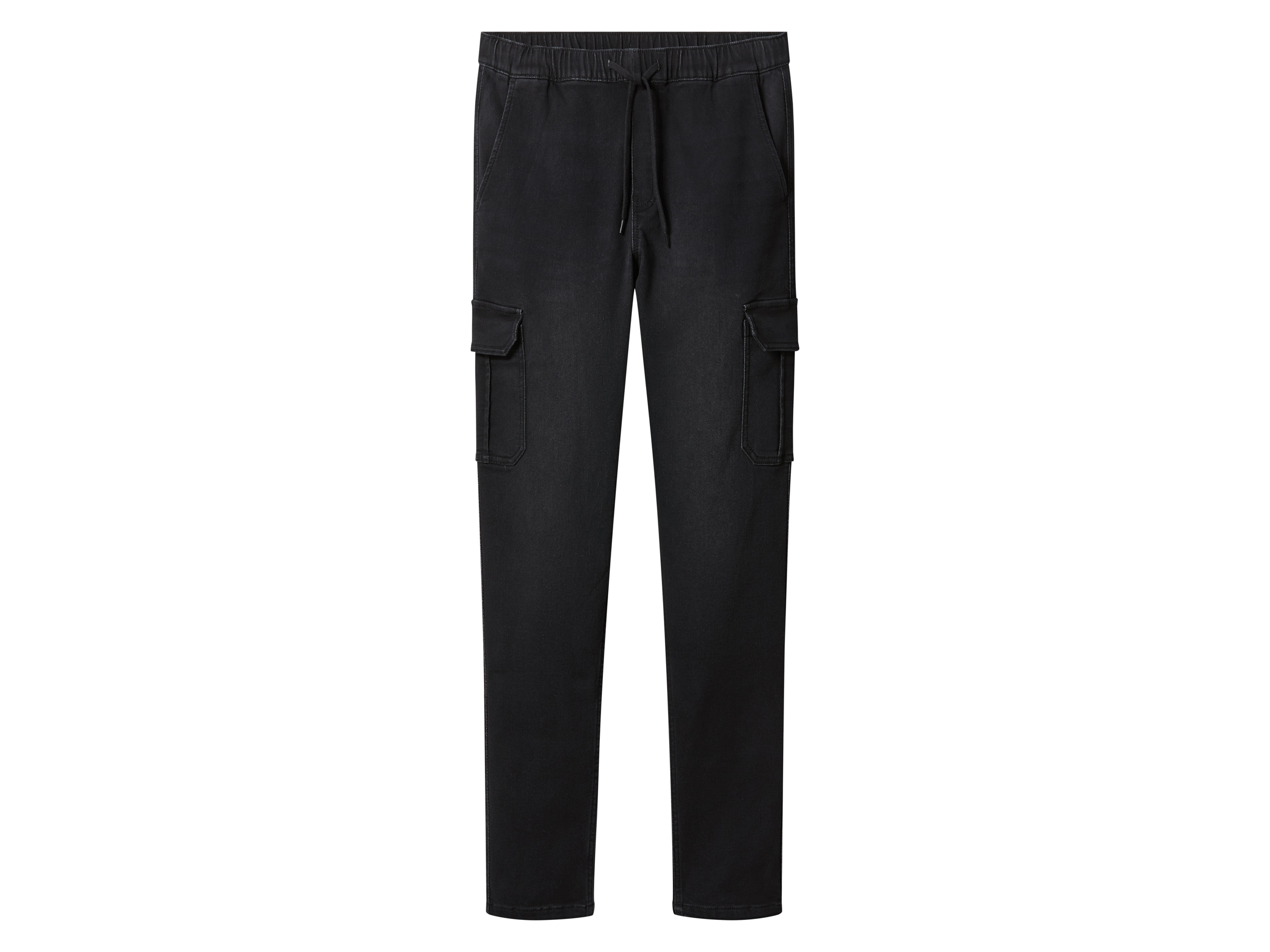 ESMARA MEN Herren Cargo-Denim-Joggers (anthrazit, 50)