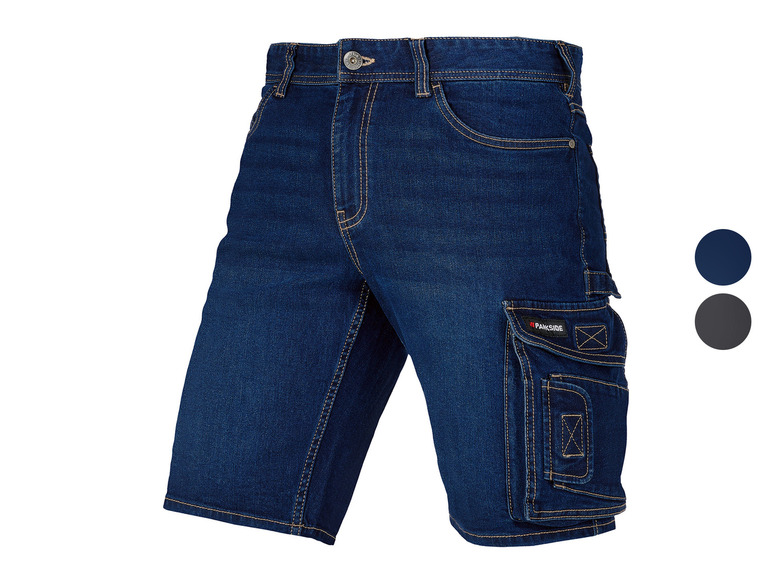 Gehe zu Vollbildansicht: PARKSIDE® Herren Jeans-Arbeitsshorts, im 5-Pocket-Style - Bild 1
