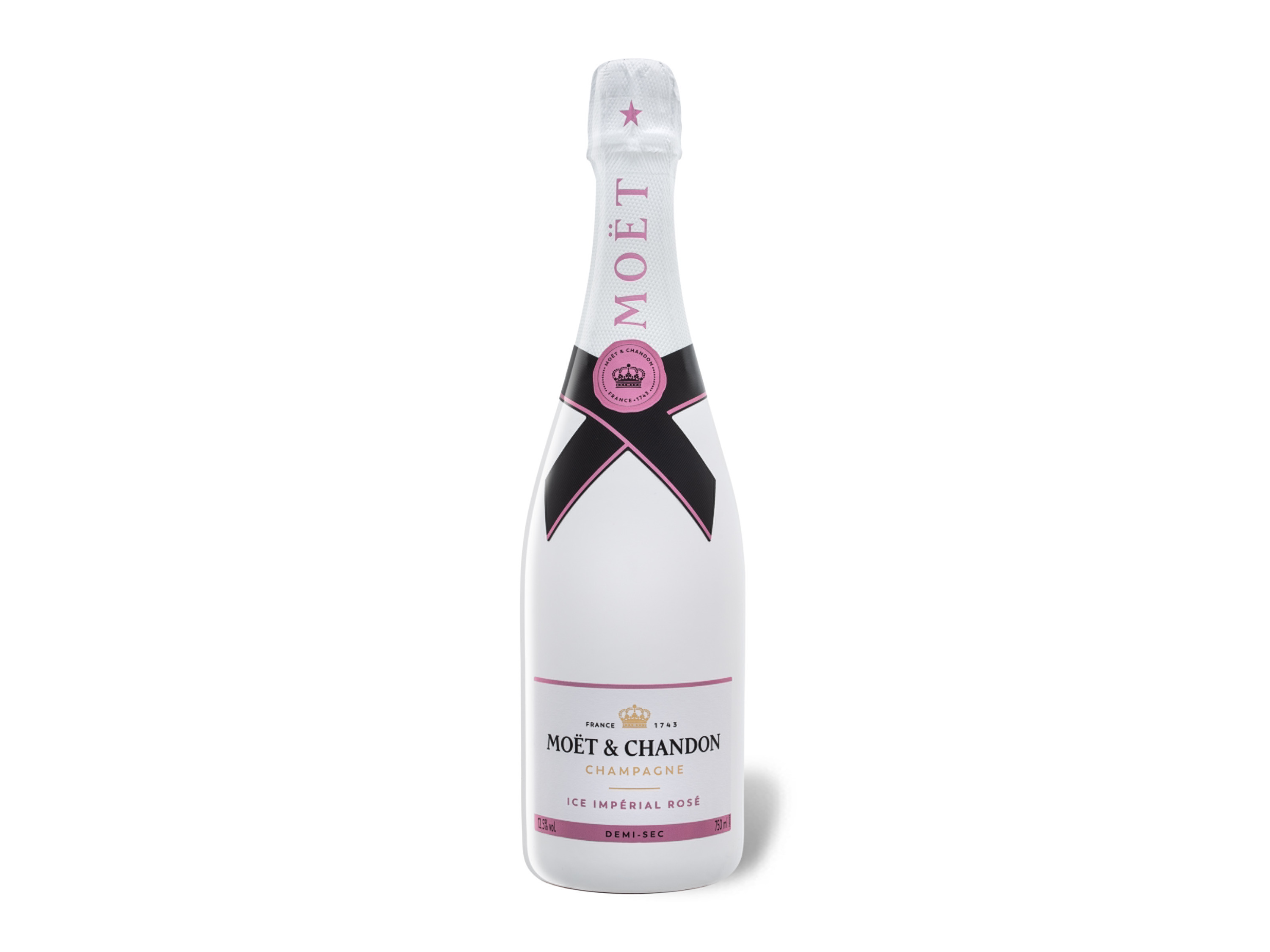 MOËT & CHANDON Ice Impérial Rosé demi-sec, Champagner""