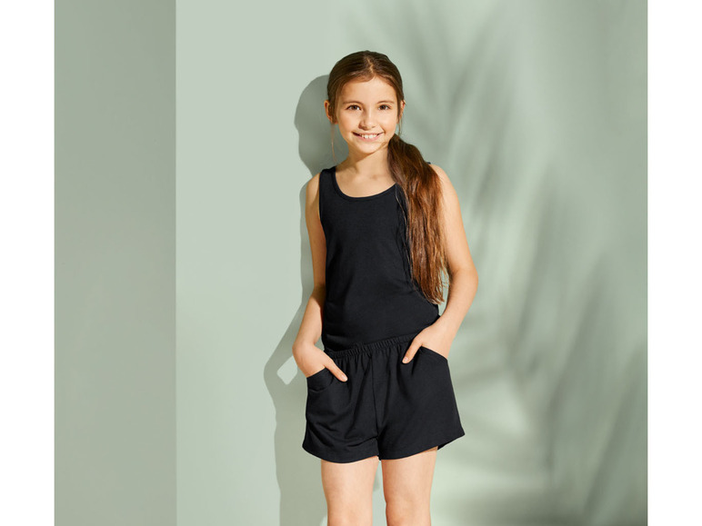 Gehe zu Vollbildansicht: pepperts!® Mädchen Jumpsuit, mit Gummizug im Taillenbund - Bild 3