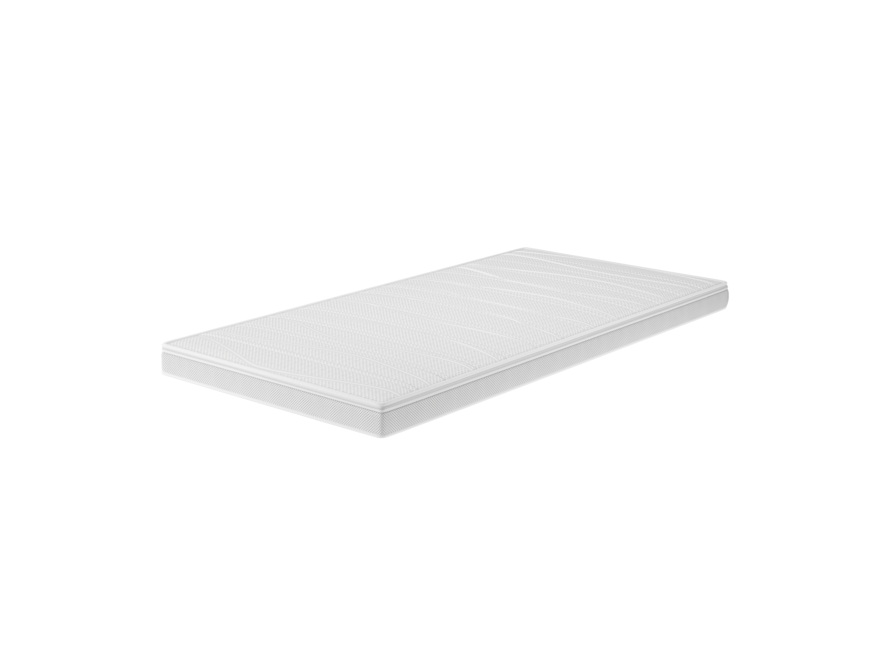 HN8 SCHLAFSYSTEME Gelschaum-Topper Surf 100 Cool mit kühlendem Bezug und zwei Liegeseiten (H2, 160 x 200 cm)