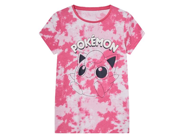 Rosa Pokémon Tie-Dye-Shirt mit Jigglypuff.