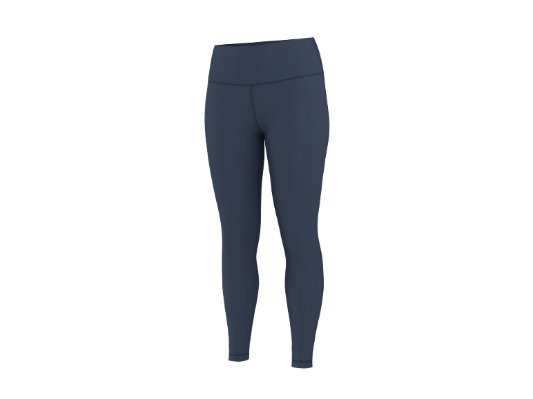 Dunkelblaue Damen-Sportleggings