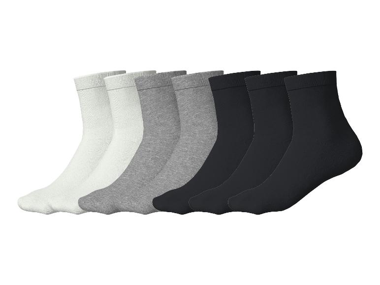 Packung Herren-Sneakersocken in Weiß, Grau und Schwarz