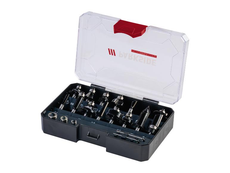 Parkside Fräser-Set: Holzbearbeitungswerkzeug.