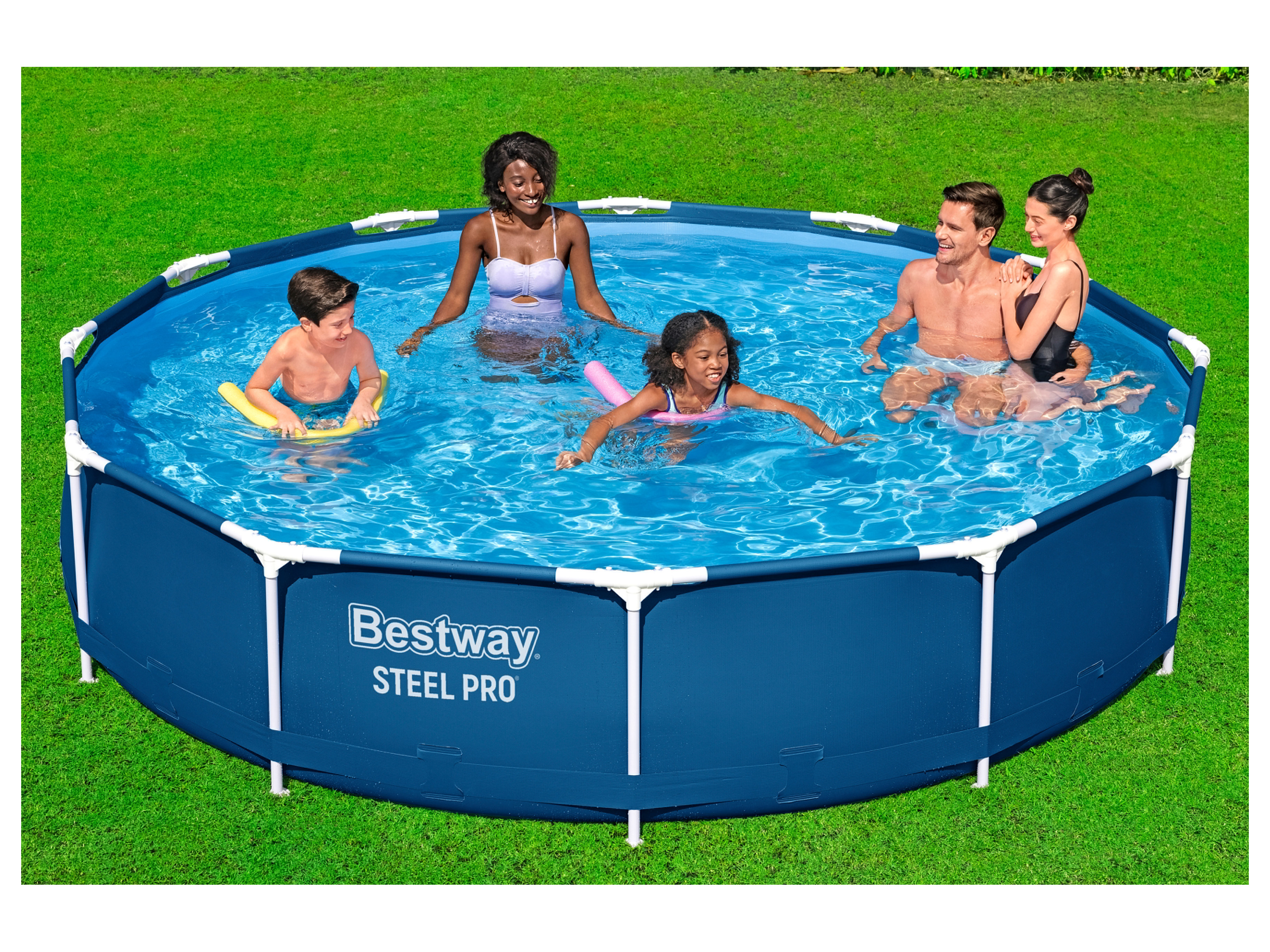 Thumbnail - Bestway Pool-Set »Steel Pro«, mit Filterpumpe Ø 366 x H 76 cm