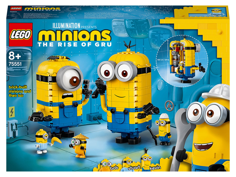 Gehe zu Vollbildansicht: LEGO® Minions 75551 »Minions-Figuren Bauset mit Versteck« - Bild 1
