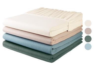 LIVARNO home Jersey-Spannbettlaken 140-160 x 200 cm