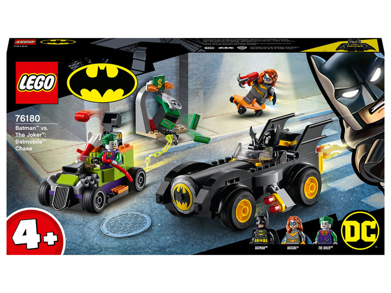 Gehe zu Vollbildansicht: LEGO® DC Universe Super Heroes 76180 »Batman™ vs. Joker™: Verfolgungsjagd im Batmobil« - Bild 1
