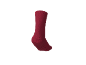 Einfarbige rote Antirutschsocke