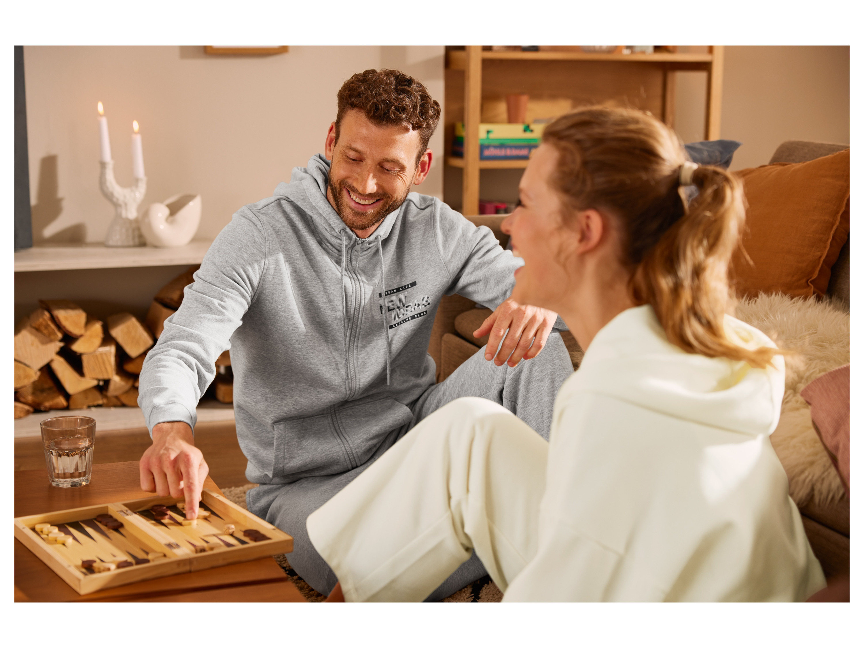 Thumbnail - esmara® Damen Sweathose (Weiß, M (40/42))