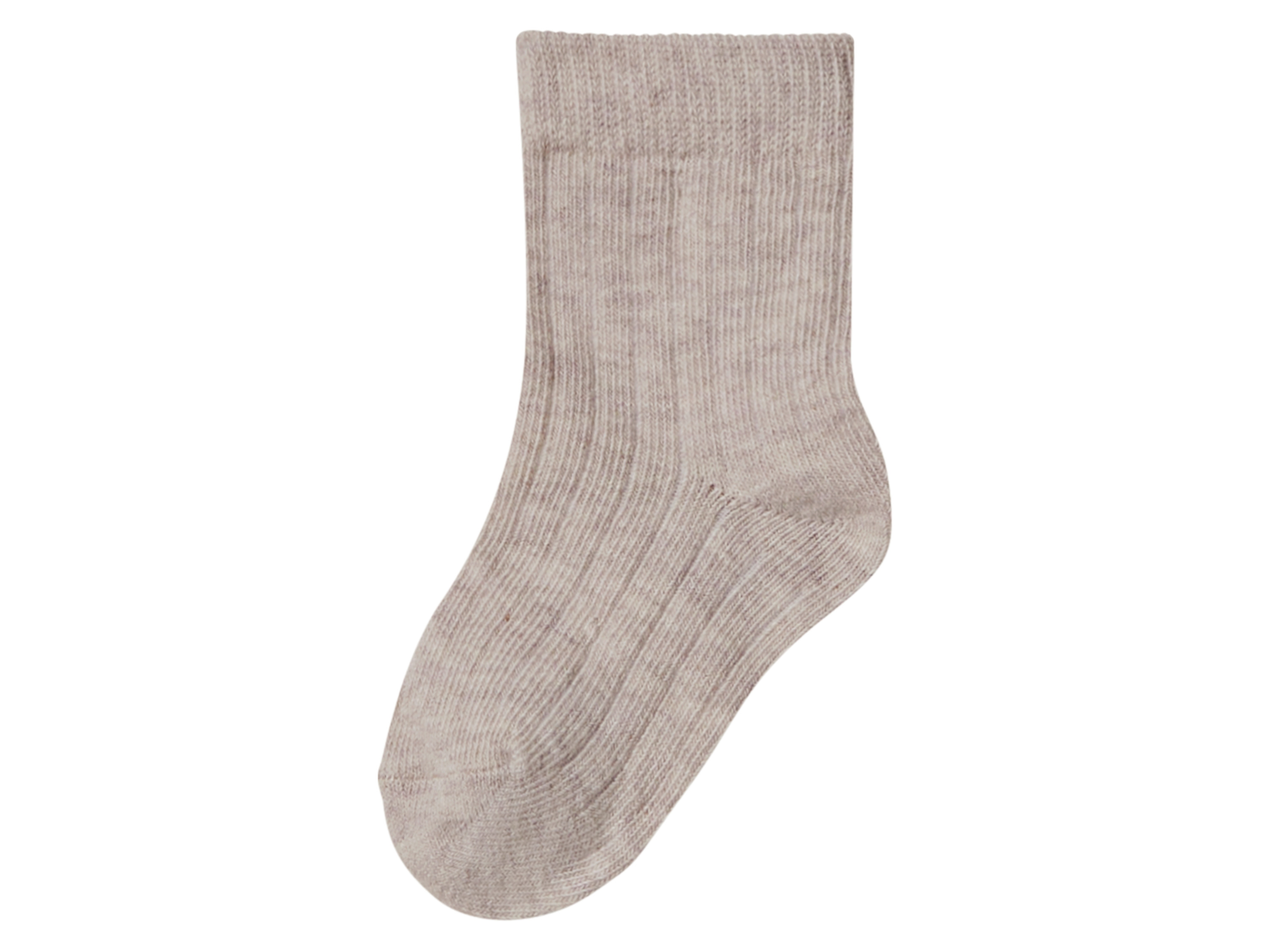 Thumbnail - lupilu® Baby Socken 5 Paar (creme/beige/braun, 15/18)