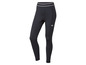 Schwarze Sportleggings mit weißem Detail, Marke Umbro.