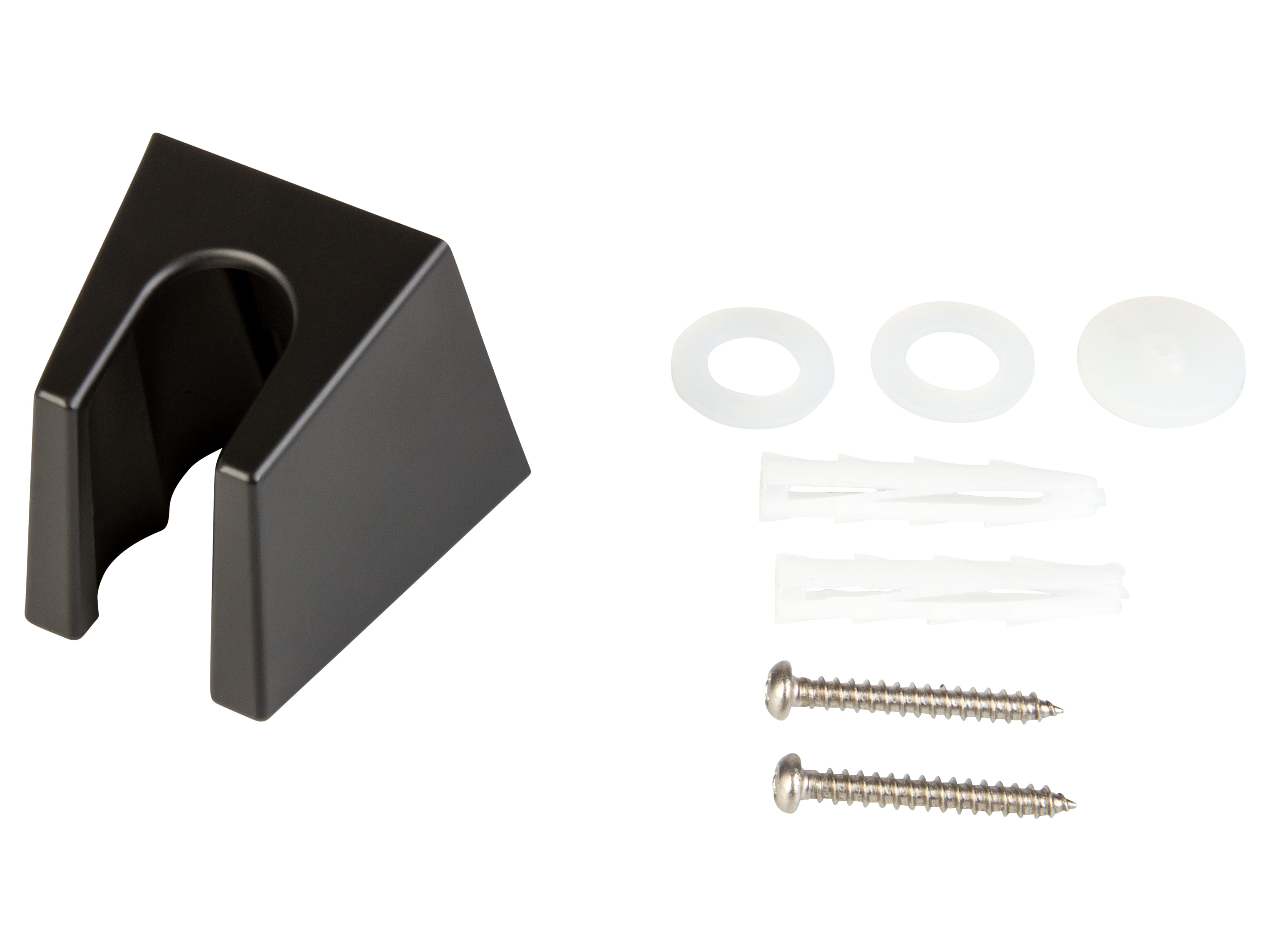 Thumbnail - LIVARNO home Handbrauseset / Stabhandbrauseset (Handbrause eckig, Schwarz)