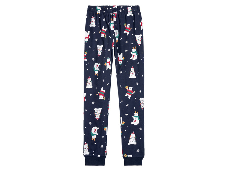 Gehe zu Vollbildansicht: pepperts Kinder Mädchen Pyjama mit weihnachtlichen Motiven - Bild 4