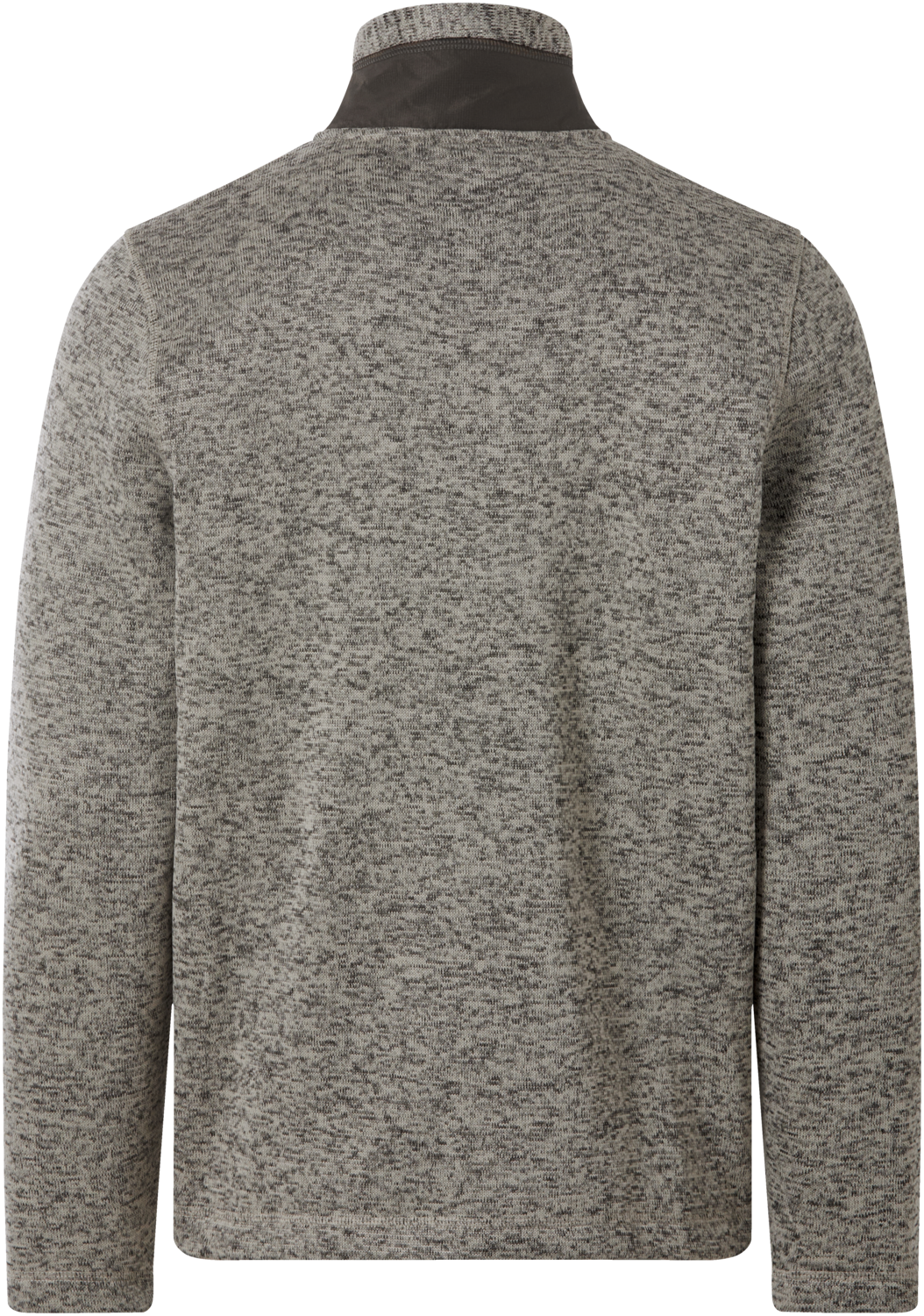 ESMARA MEN Herren Jacke Strickfleece (beige/braun, M (48/50)) – Bild 2 von 2