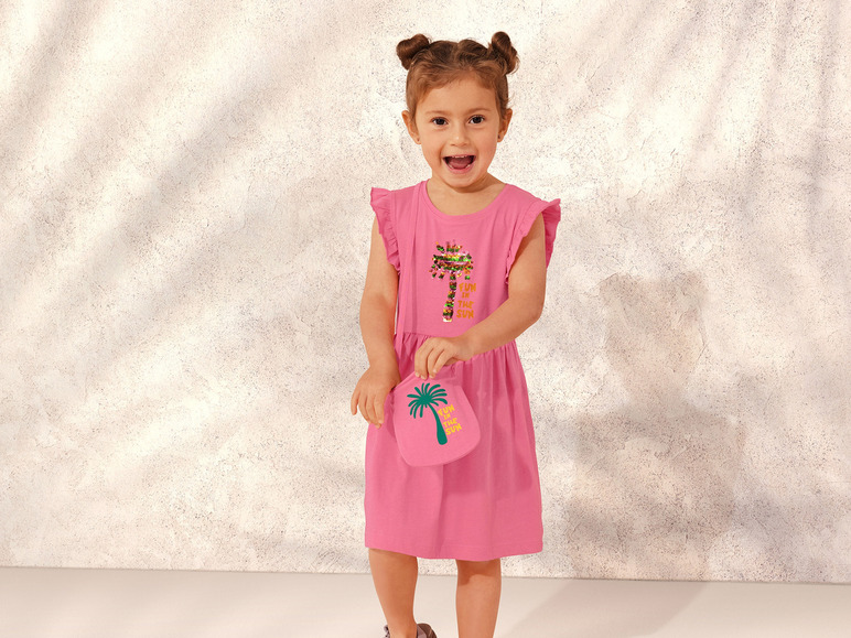 Gehe zu Vollbildansicht: lupilu® Kleinkinder Kleid inkl. Umhängetasche - Bild 9
