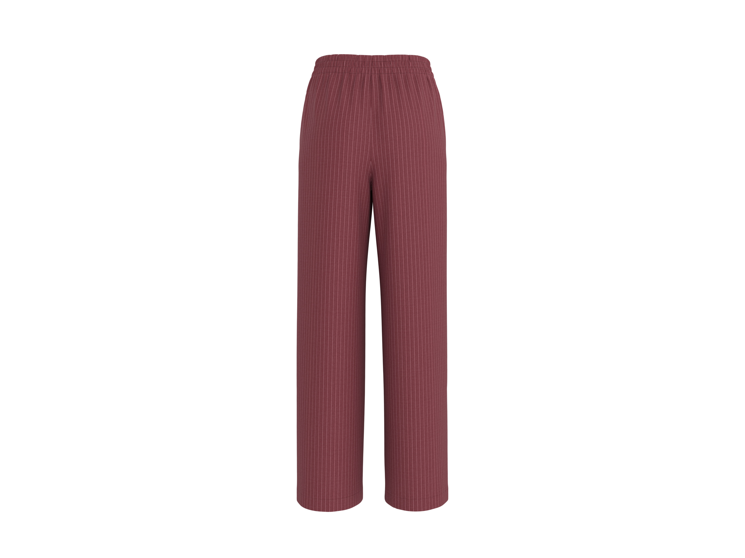ESMARA® Damen Jogger Wide Leg (Rot, M(40/42)) – Bild 3 von 4