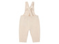 Beige Baby-Overall mit Trägern