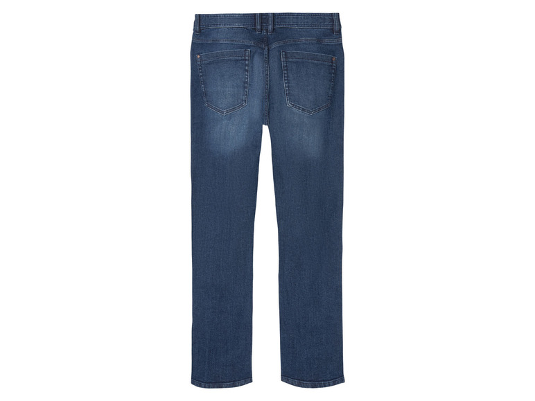 Gehe zu Vollbildansicht: LIVERGY® Herren Jeans, Straight Fit, mit hohem Baumwollanteil - Bild 3