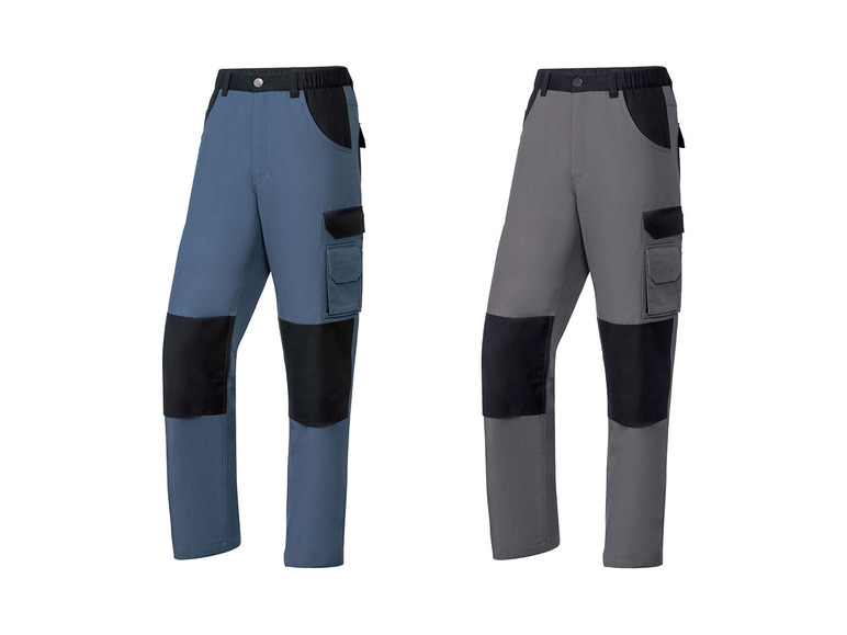 Go to full screen view: PARKSIDE® men's work trousers, with cotton - Image 1