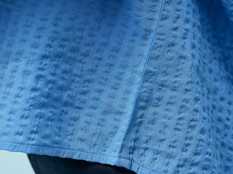 Gehe zu Vollbildansicht: esmara® Damen Bluse in moderner Crinkle-Struktur - Bild 5