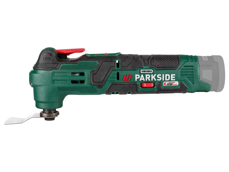 PARKSIDE® 12 V Akku-Multifunktionswerkzeug »PAMFW ohne 12 D4«, und Ladegerät Akku