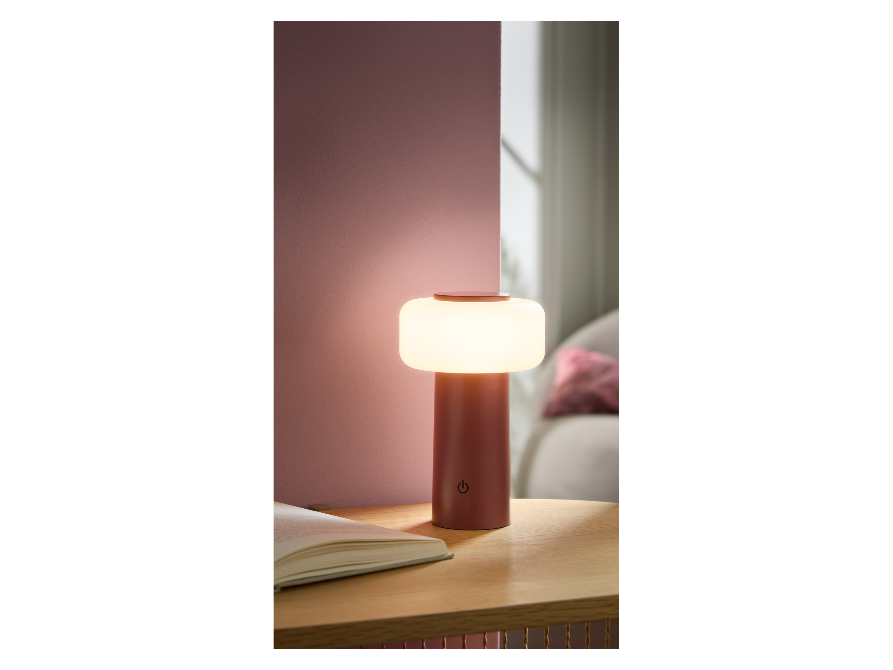 Thumbnail - LIVARNO home LED-Akku-Tischleuchte (Rot)