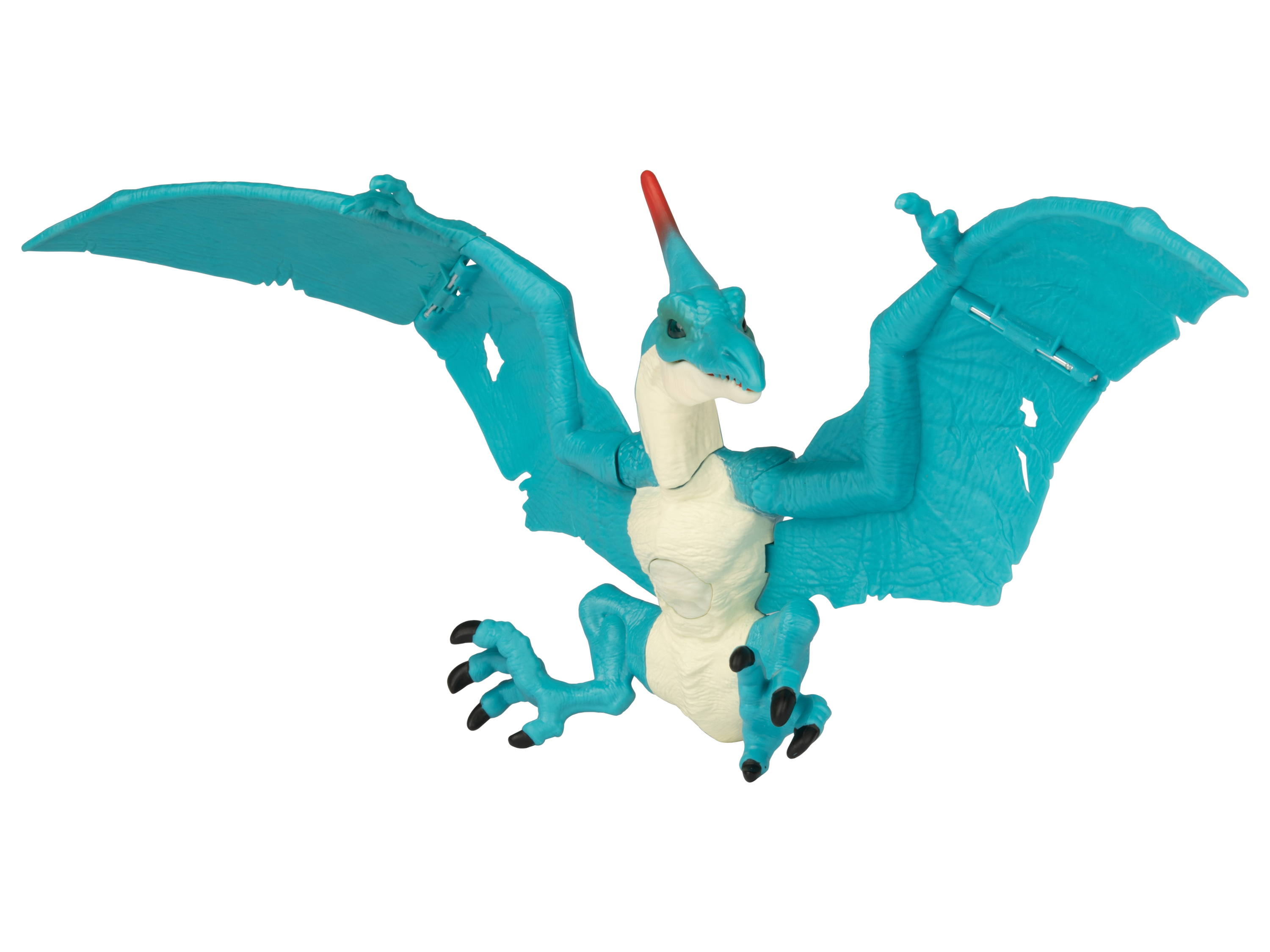 Playtive Tech Pets Dinosaurier mit Sound (Pterodaktylus)““ | um Sound-Effekte und Bewegungen zu erzeugen Inkl. Batterien Altersempfehlung ab 3 Jahren Material Kunststoff Maße Pterodactyl: ca. 47 x 8 x 15,3 cm