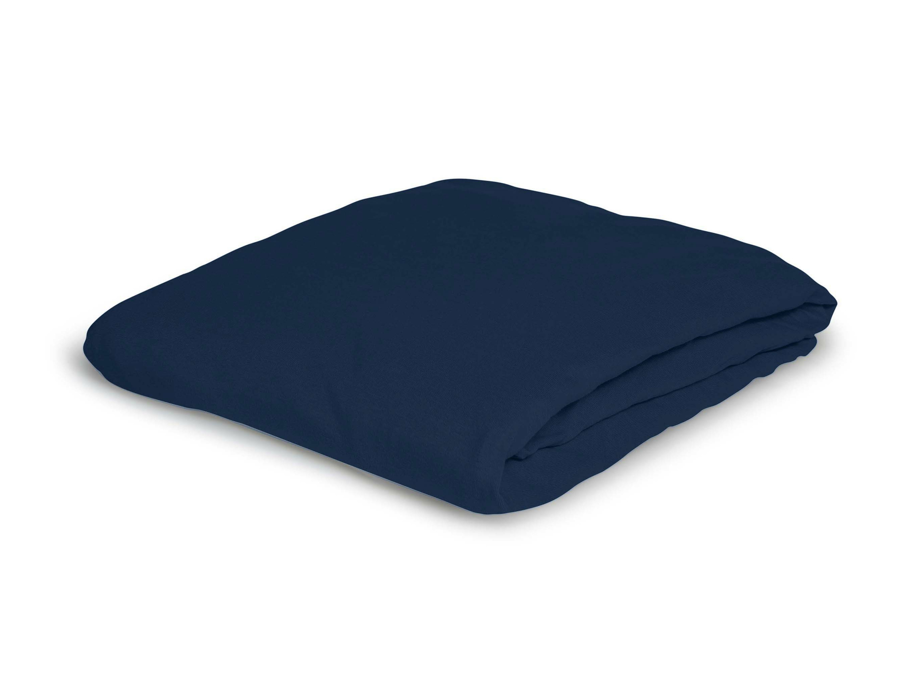 Bierbaum Jersey Spannbetttuch 1002 (190 x 200 cm, 25 marine)““ | 0 150 x 200 cm