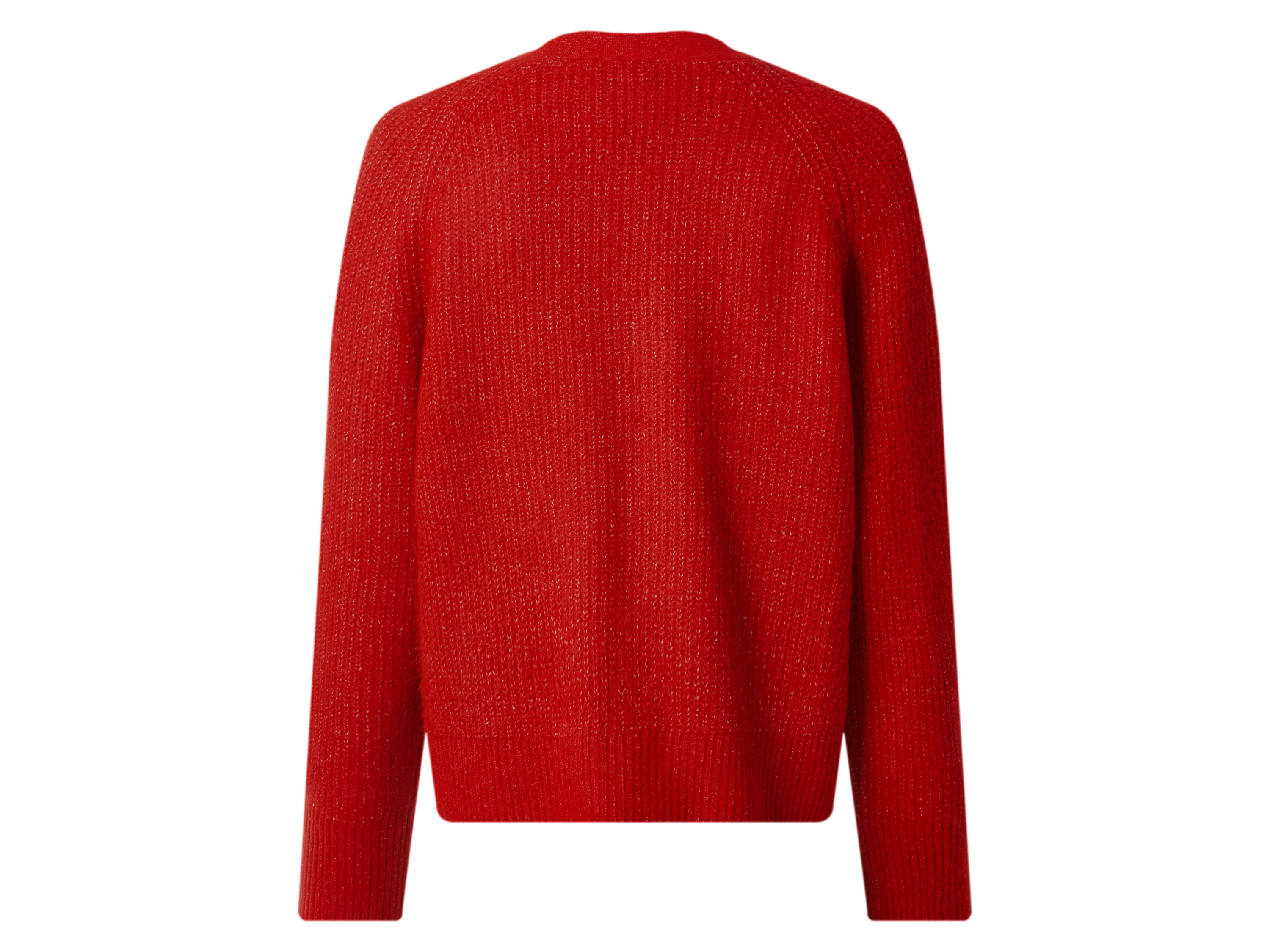 Thumbnail - esmara® Damen Cardigan Grobstrick (Rot, S(36/38))