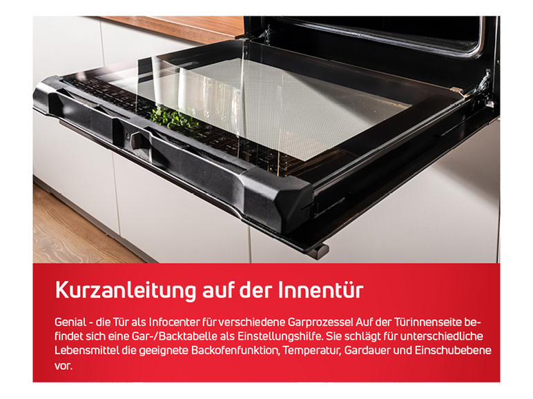 Backofen-Set, Amica 954 »BOXC 010 E« Glaskeramikkochfeld