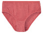 Eine rosa Baumwoll-Unterhose.