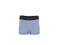 Blaue Boxershorts mit dunklem Gummibund