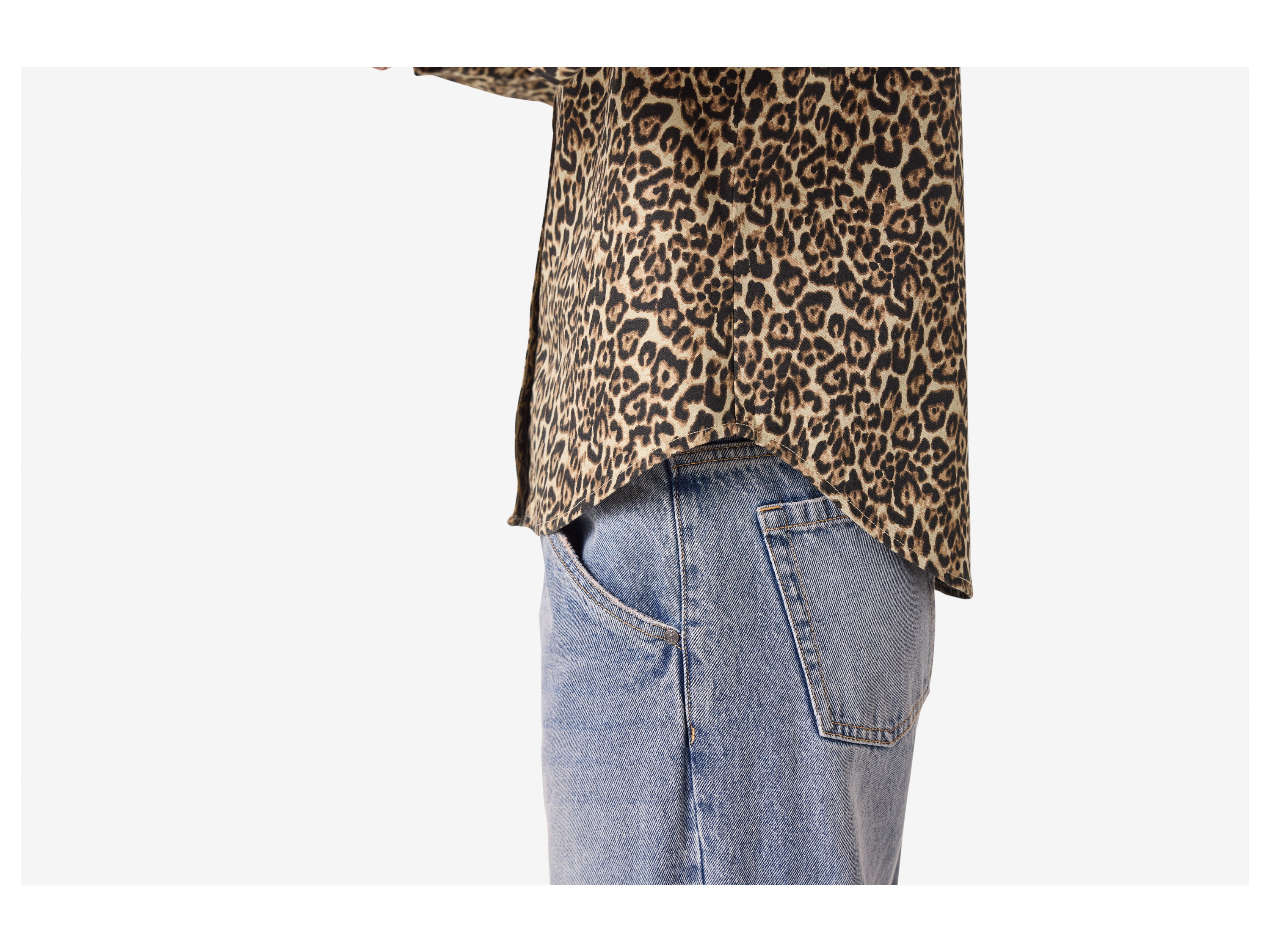 Thumbnail - esmara® Damen Jeanshemd (Gemustert, 38)