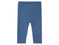 Blaue Leggings für Babys.