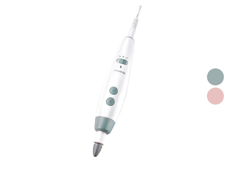SilverCrest elektrische Nagelfeile mit Zubehör.